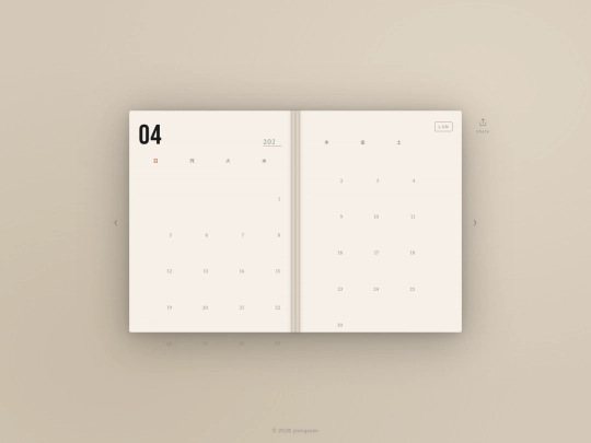 calendar screenshot