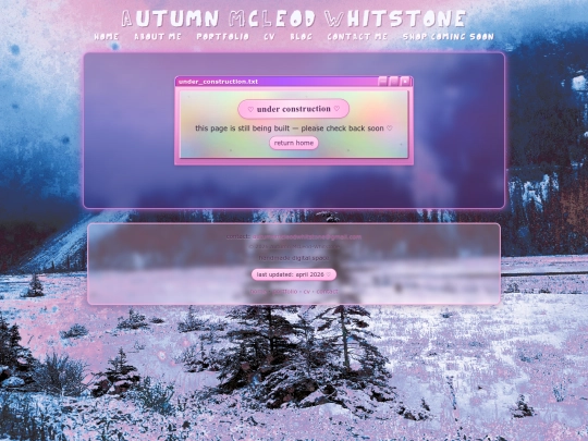 underconstruction screenshot