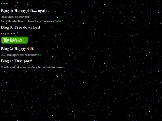 blog screenshot