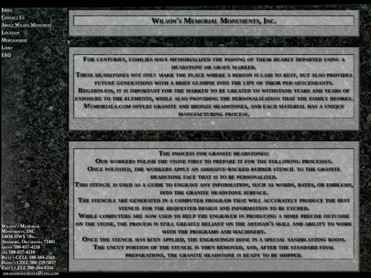 pages/FAQ screenshot
