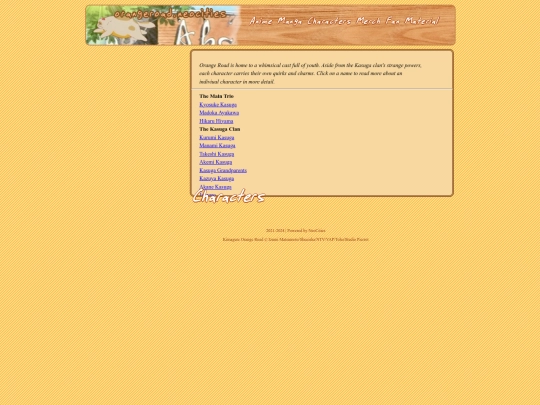 characters screenshot