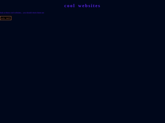 links screenshot