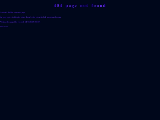 not_found screenshot