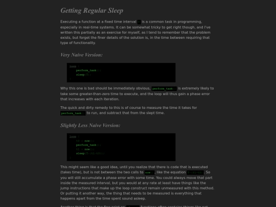 sleep screenshot