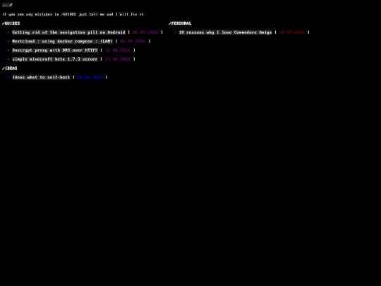 writing screenshot