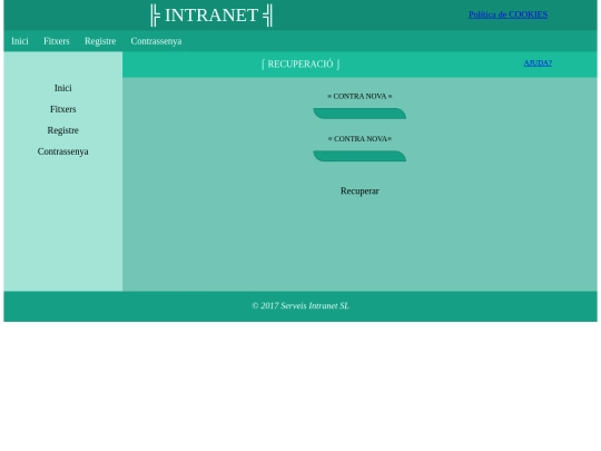 P8/contrassenya screenshot
