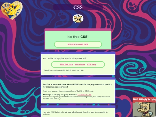 css screenshot