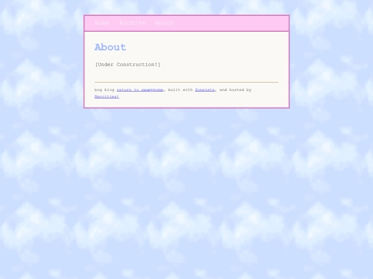 zonelet/about screenshot