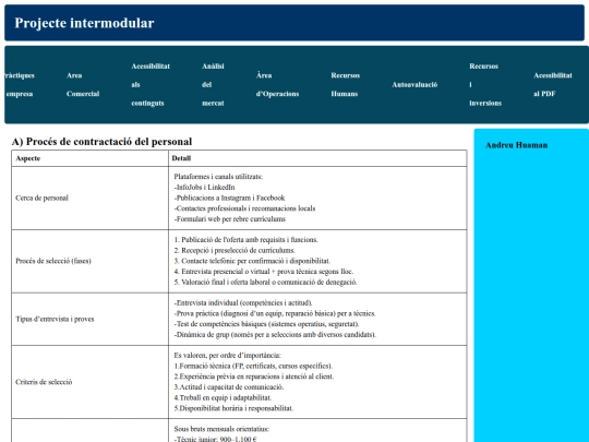 contractacio screenshot