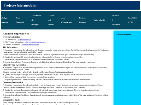 empreses screenshot