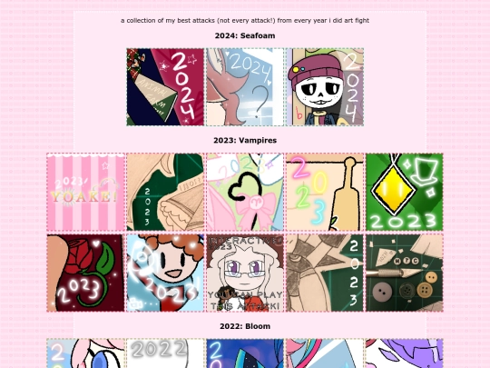 Links/artfightgallery screenshot
