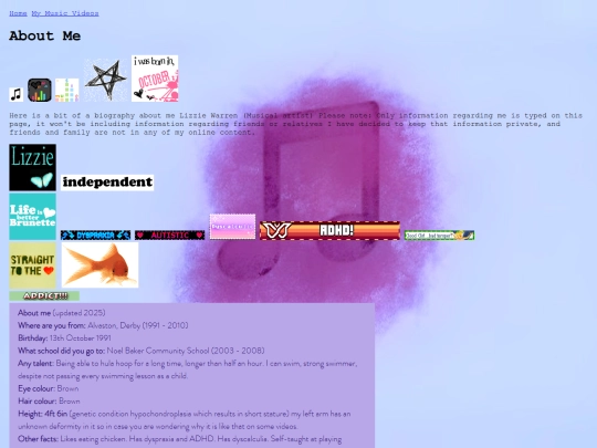 aboutmepage screenshot