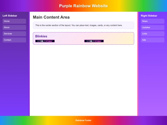 newlayoutrainbow screenshot