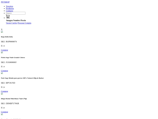 productos screenshot