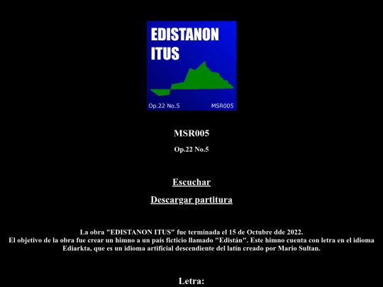 Opus22/MSR005 screenshot