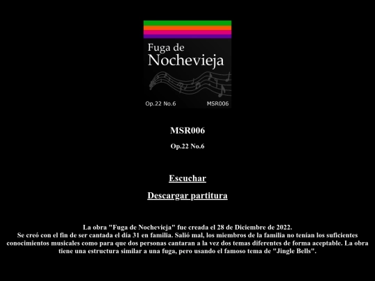 Opus22/MSR006 screenshot