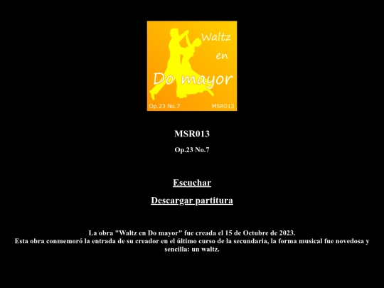 Opus23/MSR013 screenshot
