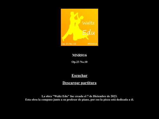 Opus23/MSR016 screenshot