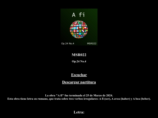 Opus24/MSR022 screenshot