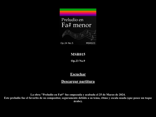 Opus24/MSR023 screenshot