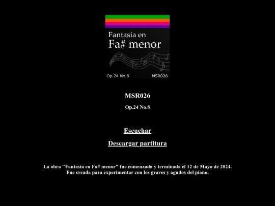 Opus24/MSR026 screenshot