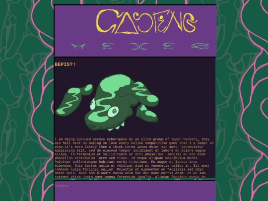 blog screenshot