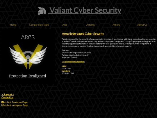 Ares screenshot