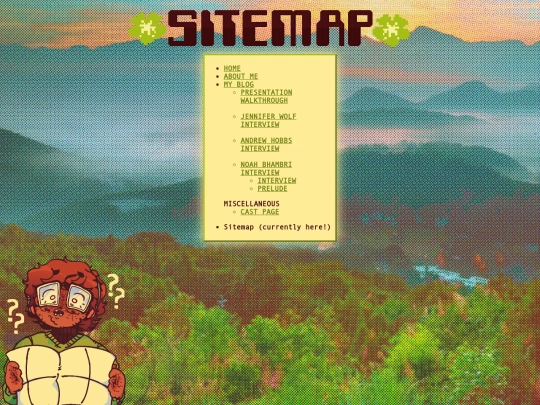 sitemap screenshot