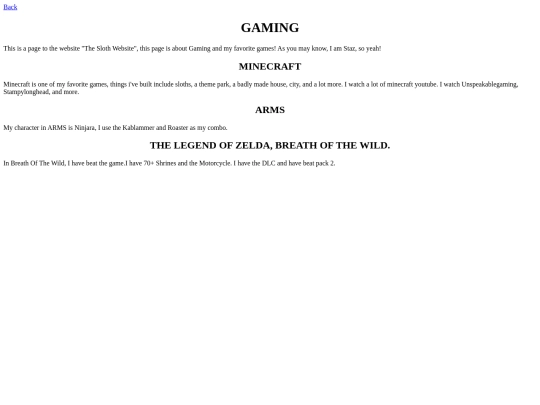 Gaming screenshot