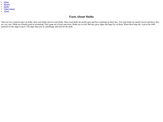 slothpage screenshot
