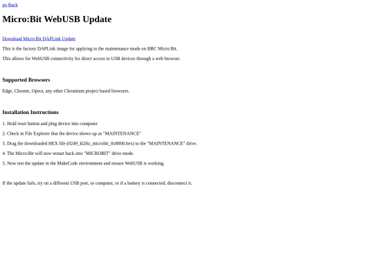 microbit screenshot