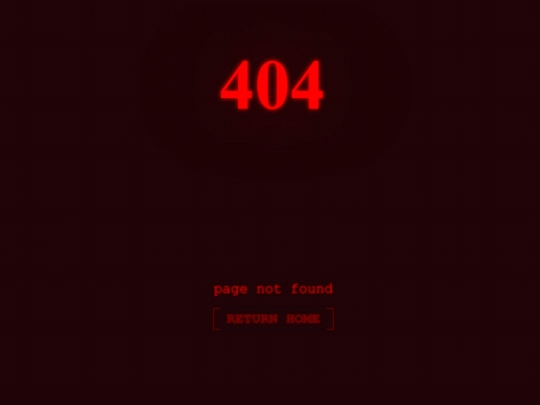 not_found screenshot