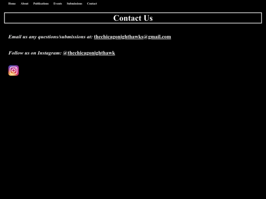 Contact screenshot