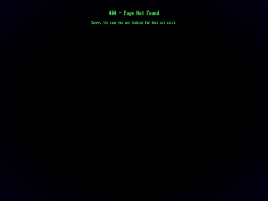 not_found screenshot