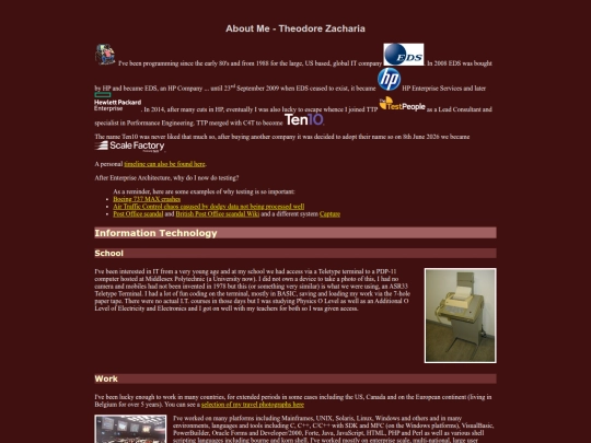 aboutme/aboutme screenshot