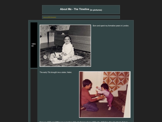 aboutme/timeline screenshot
