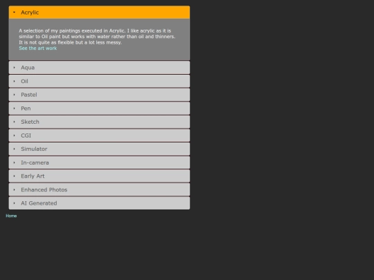 art/bymedium screenshot