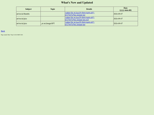 art/whatsnew screenshot