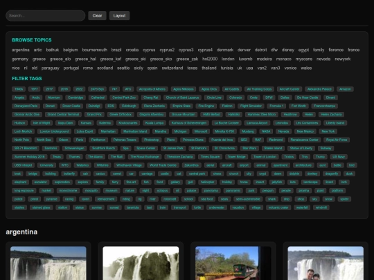 geotag/trips screenshot