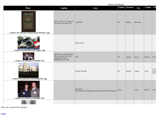 picdb/picdb_fieldreport screenshot