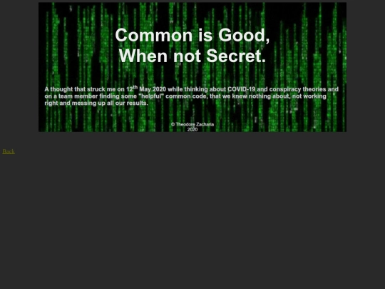 prose/commonisgood screenshot