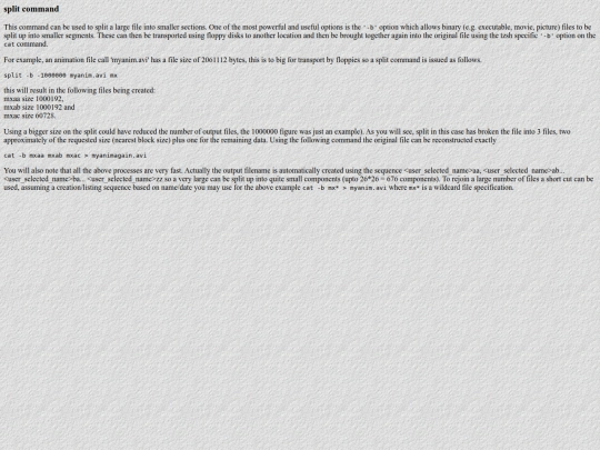 sw/ex_split screenshot