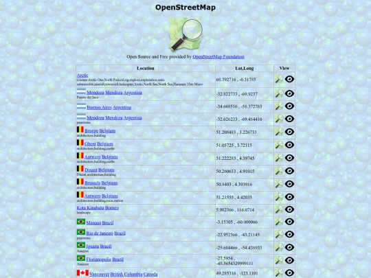 trips/locations-osm screenshot