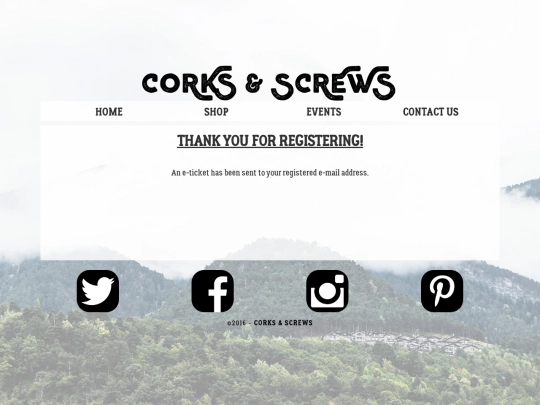 thankyouSignUpEvent screenshot