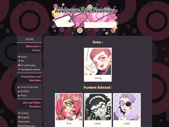 art and other creations/original-characters screenshot