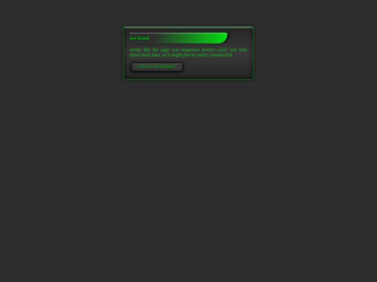 not_found screenshot