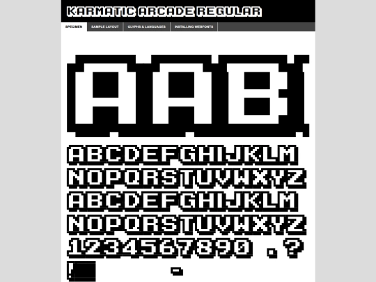 webfontkit-20251229-215024/ka1-demo screenshot