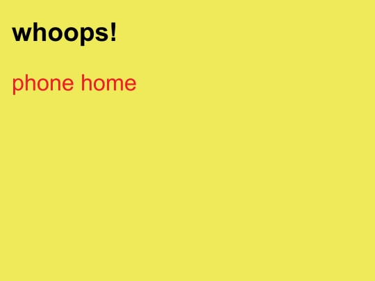 not_found screenshot