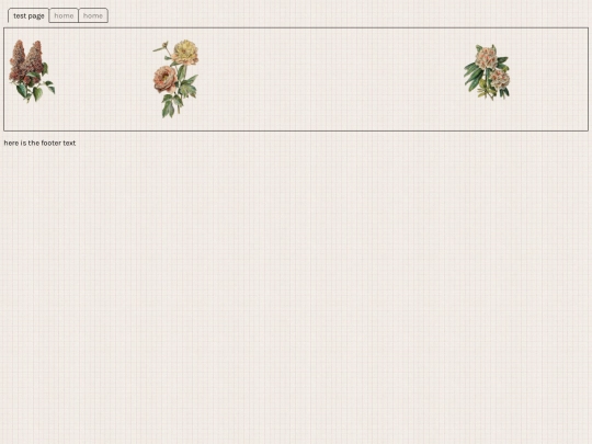 testpage screenshot