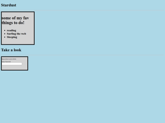 test screenshot